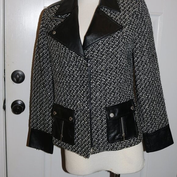 Bradley Bayou Houndstooth coat size XS - Picture 10 of 11